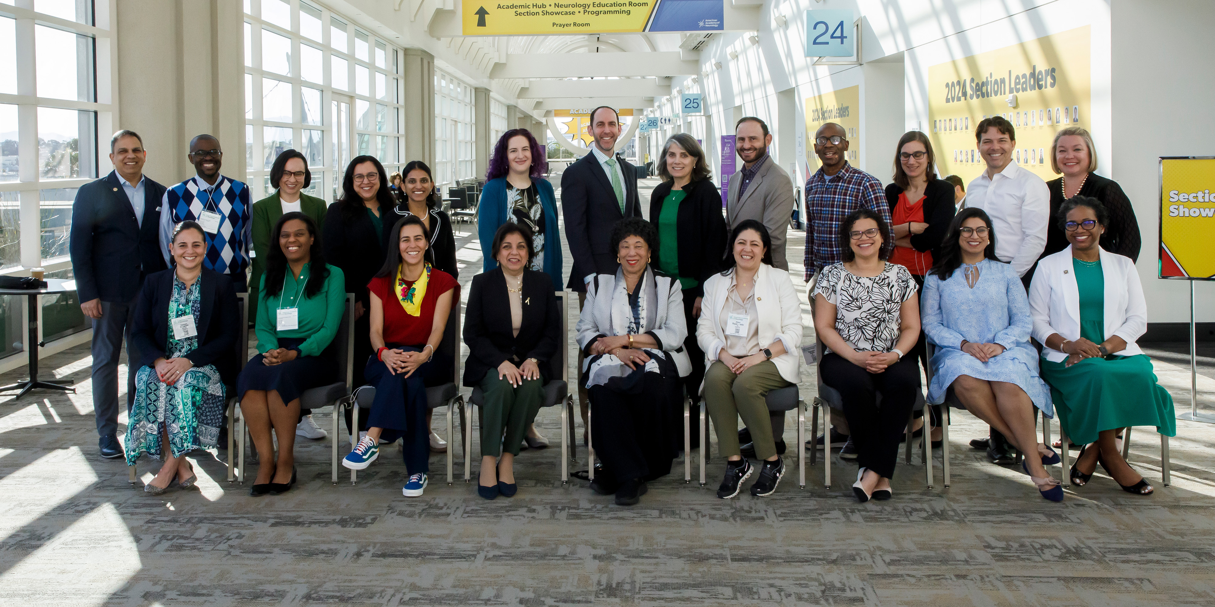 Group picture of AAN Diversity Officers at the Annual Meeting