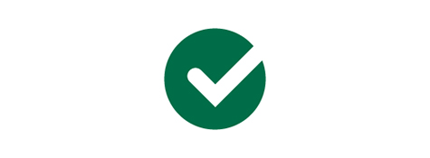 Green checkmark icon