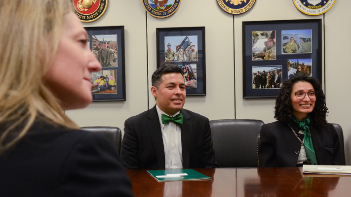 AAN members meeting with lawmakers on Capitol Hill at Neurology on the Hill